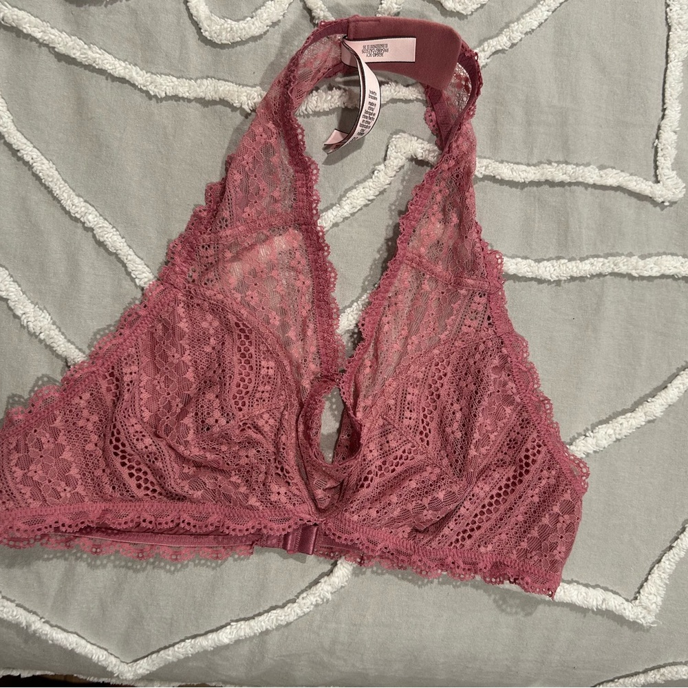 Victoria’s Secret Lace Halter Bralette